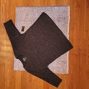 Torrid Grey Super Soft 3/4 Sleeve Shirt, Women's Plus Size 2, NWT!